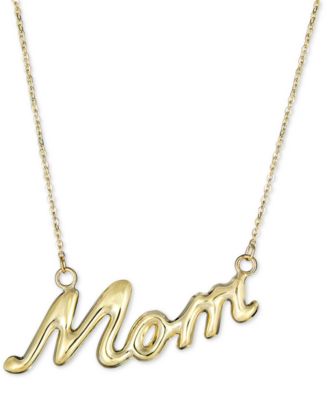 mom necklace macys