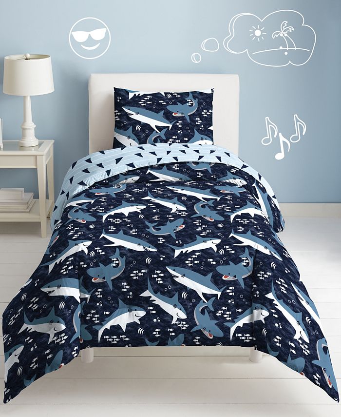 Dream Factory Sharks Full/Queen Comforter Set Macy's
