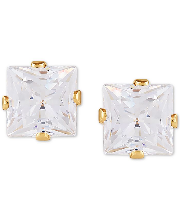 Macys cz earrings cheap