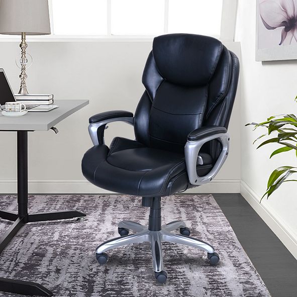 Serta Works My Fit Executive Office Chair & Reviews ...