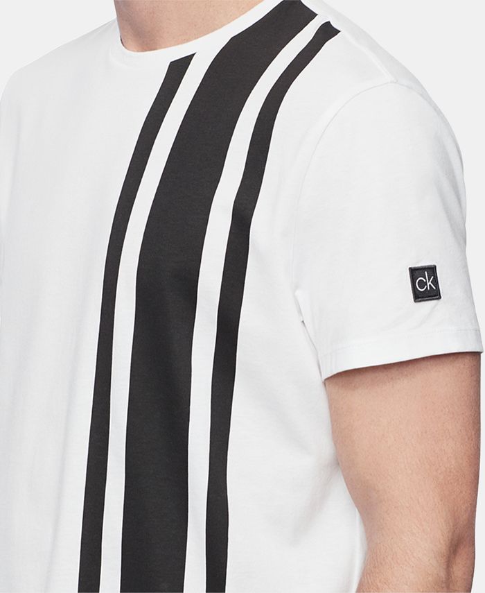 Calvin Klein Men's Stripe T-Shirt & Reviews - T-Shirts - Men - Macy's