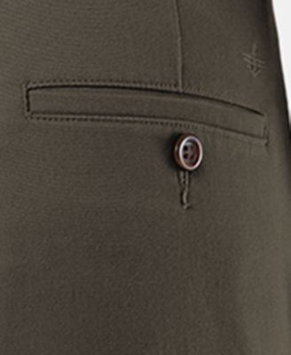 Men's Easy Slim Fit Khaki Stretch Pants