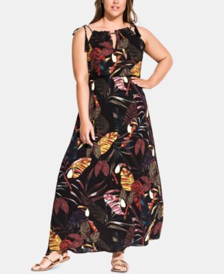 plus size halter maxi dresses