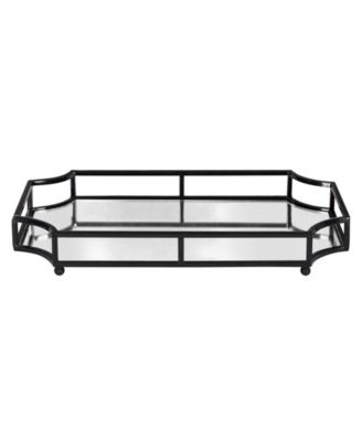 Ciel Metal Mirrored Scalloped Decorative Tray