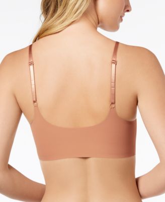 calvin klein invisibles removable pad retro bralette