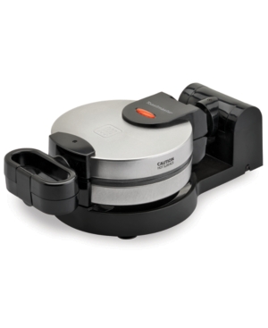 Toastmaster Low Profile Stainless Steel Flip Waffle Maker