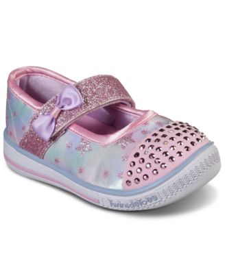toddler girl skechers light up shoes