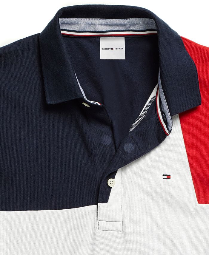 Tommy Hilfiger Men's Larkin Polo Shirt with Magnetic Closures & Reviews ...