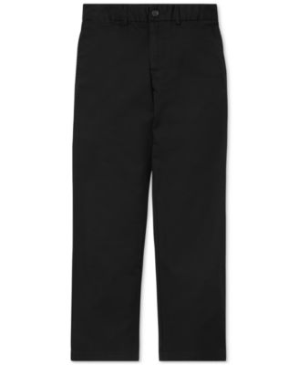boys black chino pants