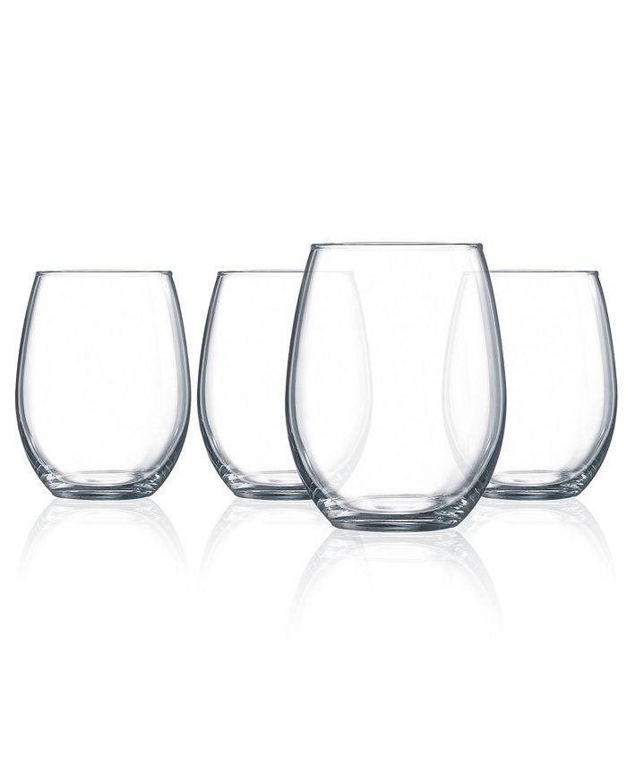 Luminarc Cachet Stemless Wine Glass Set of 4 Macy's
