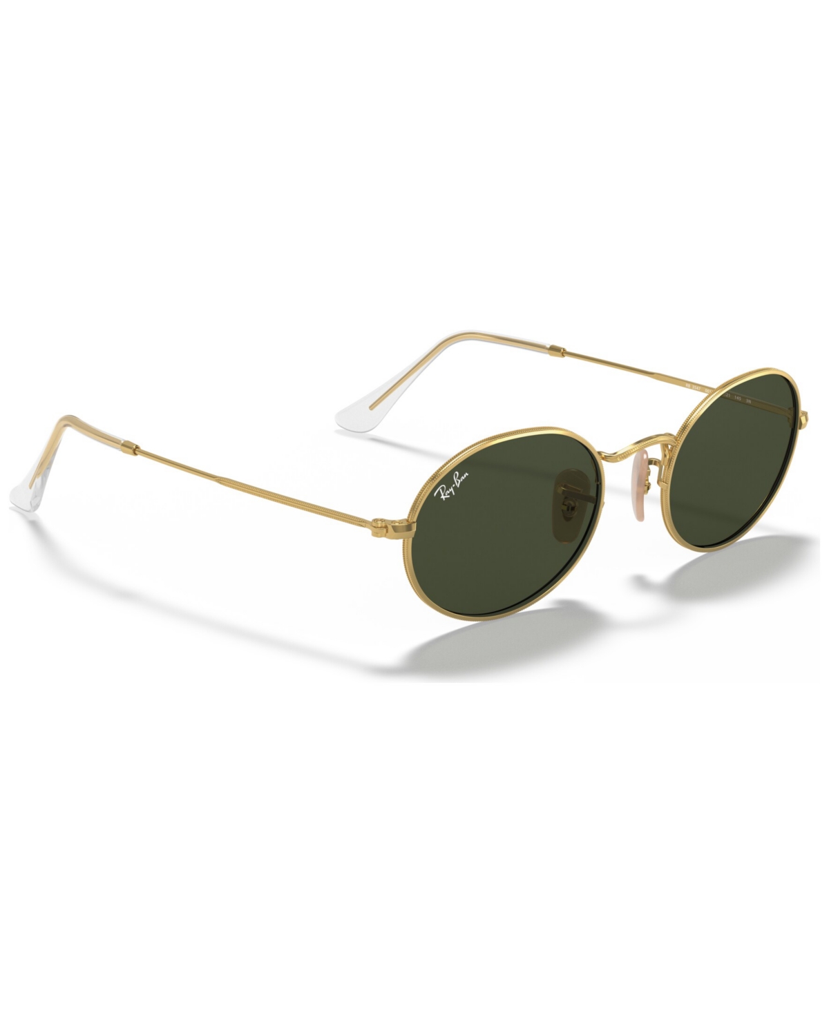 Shop Ray Ban Sunglasses, Rb3547 54 In Gold,green
