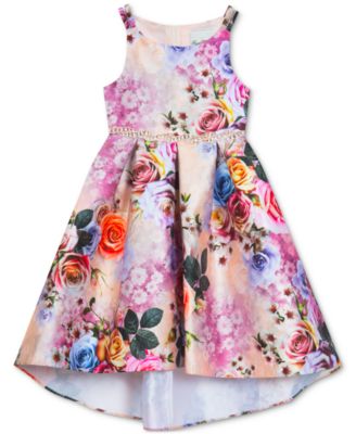 big floral print dress
