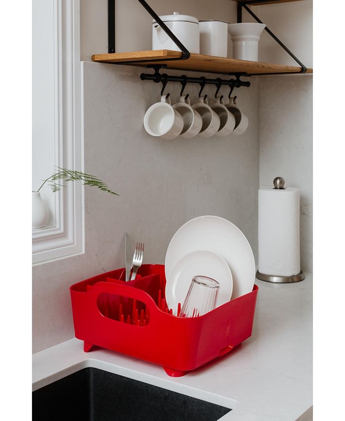 Umbra Tub Dish Rack, Red Macy's