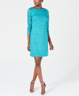 Jessica Howard - Allover-Lace Sheath Dress