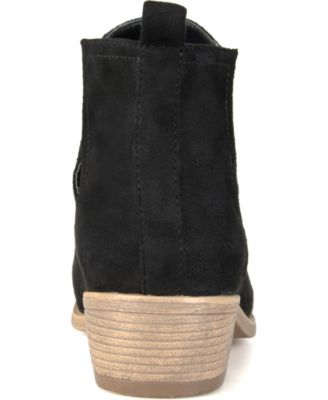 Women's Rimi Notched Ankle Stacked Heel Booties