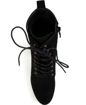 Women's Baylor Lace Up Stacked Heel Booties