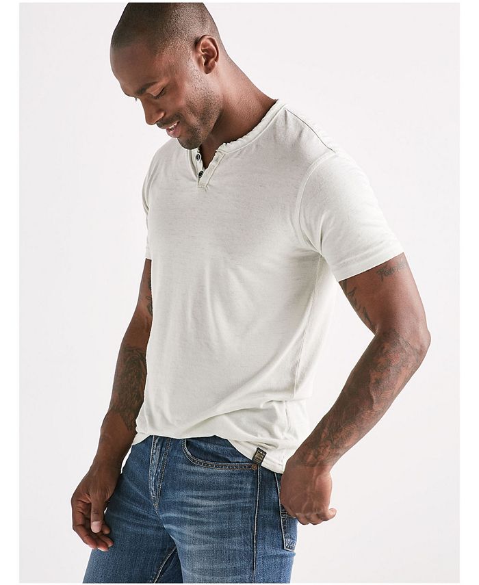 Lucky Brand Men's Classic Venice Burnout Notch T-Shirt - Macy's