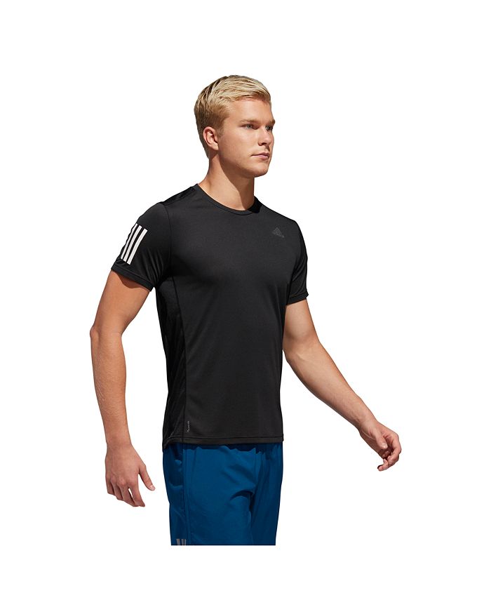 adidas Men's Own the Run Short Sleeve Tshirt - Macy's