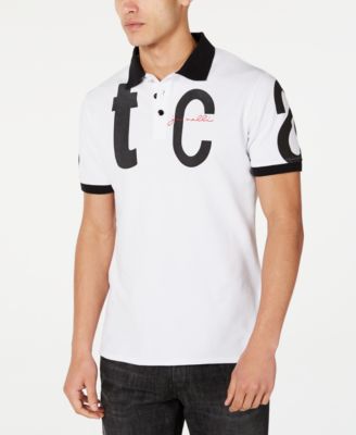 Just Cavalli - Men's Letter Logo Graphic Polo Shirt