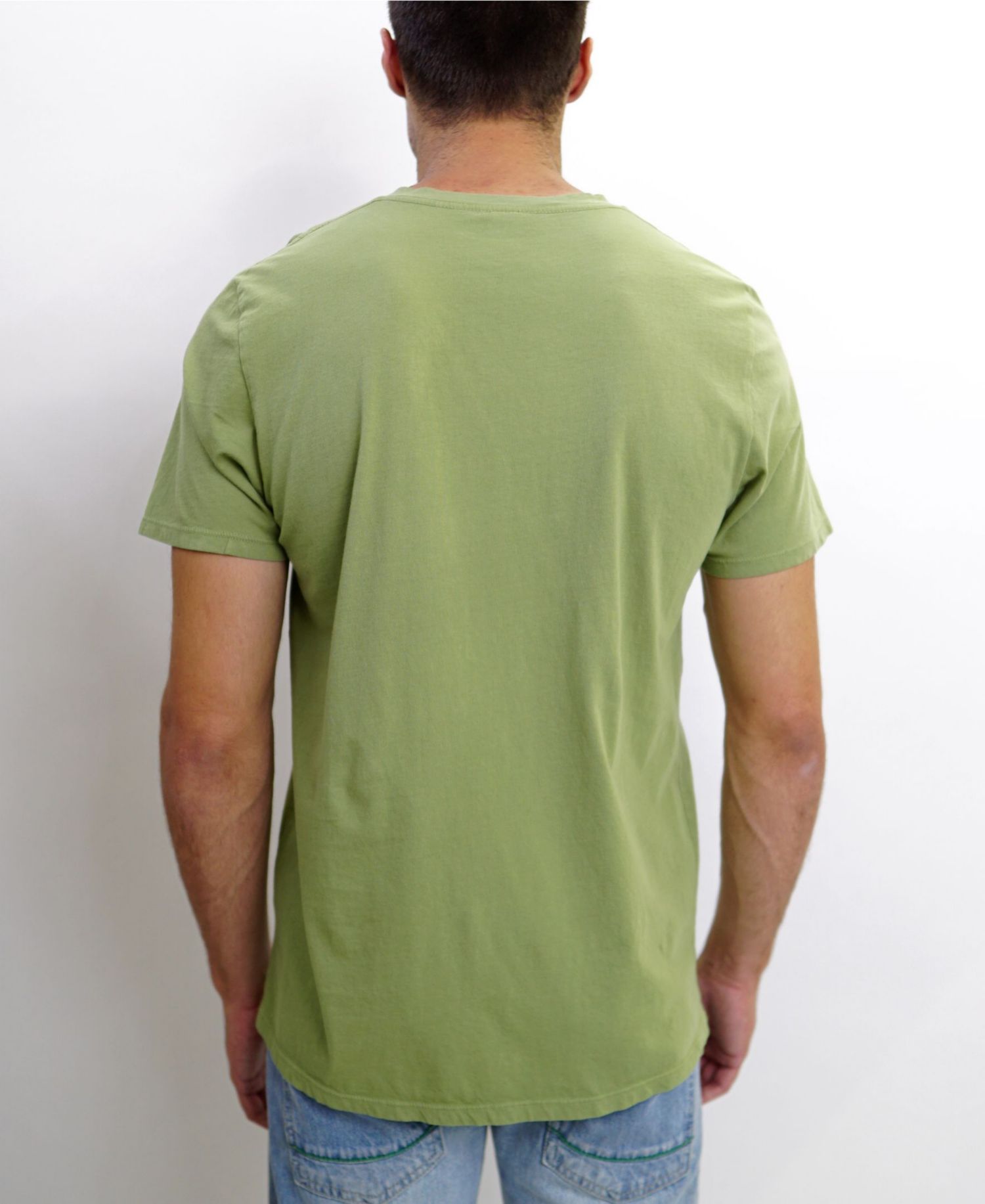 TMV002CJ Mens Cotton Jersey Short-Sleeve V-Neck T-Shirt