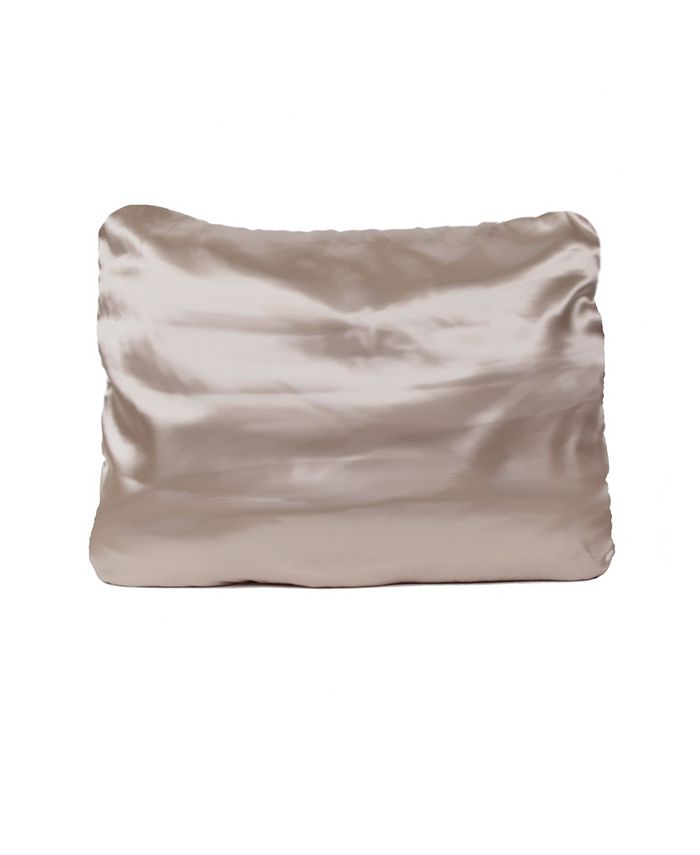 Morning Glamour Satin Standard Solid Pillowcases 2 Pack Macy's