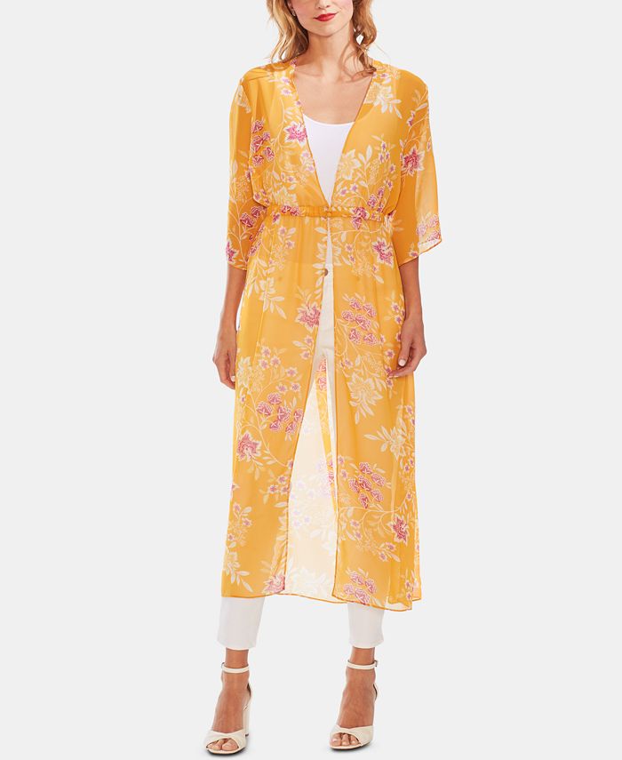 Vince camuto floral online getaway maxi dress