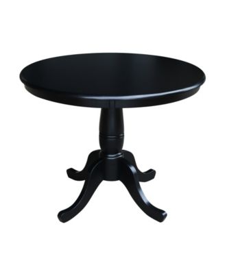 36" Round Top Pedestal Table - 28.9"H