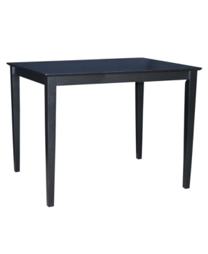 International Concepts Solid Wood Top Table