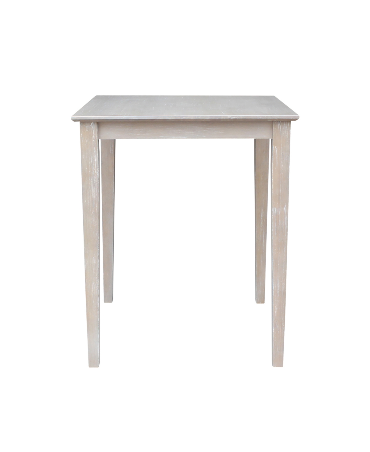 International Concepts Solid Wood Top Table - Counter Height