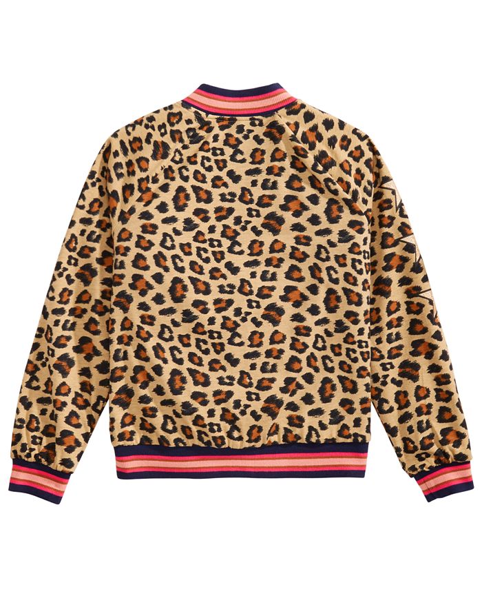 Epic Threads Big Girls Reversible Bomber Jacket, Created for Macy's ...