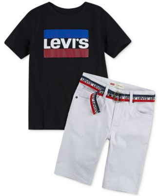 little boys levi shorts