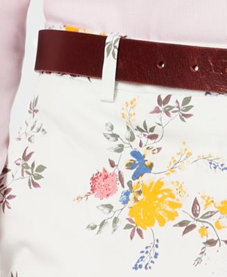 INC International Concepts INC Men's Slim-Fit Floral Pants, Created for Macy's