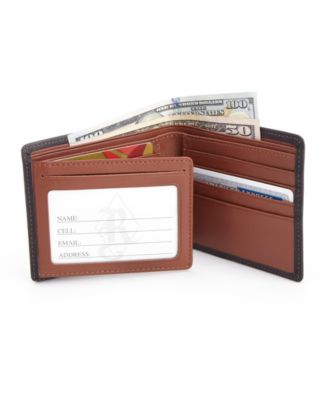 Men's RFID Blocking Bifold Wallet