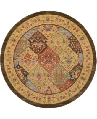 Orwyn Orw1 8' x 8' Round Area Rug