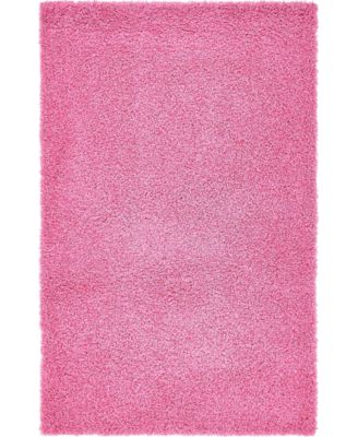 Solid Shag SS1 5' x 8' Area Rug