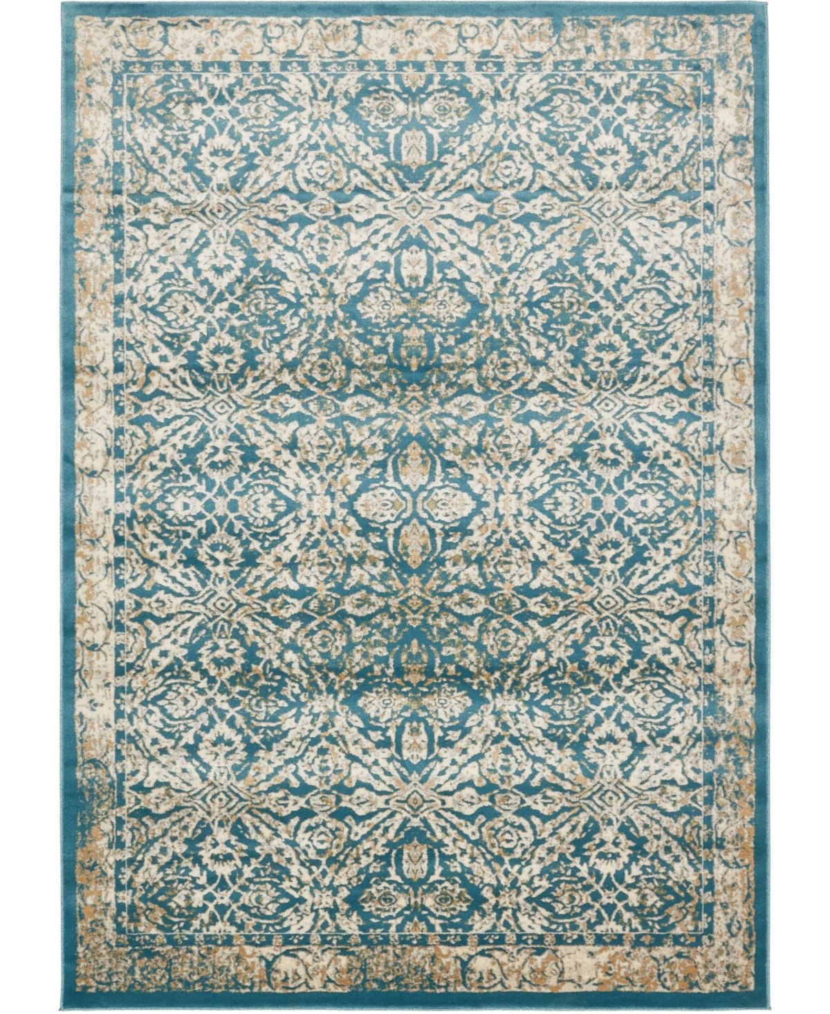 Bayshore Home Masha Mas2 8' x 11' 4in Area Rug - Teal