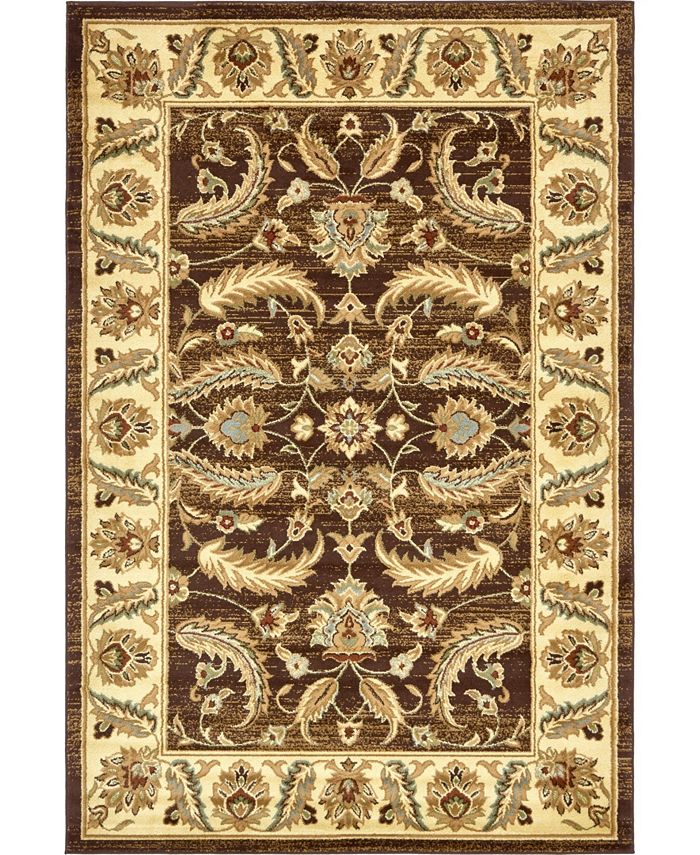 Bayshore Home Passage Psg1 Brown 6' x 9' Area Rug Macy's