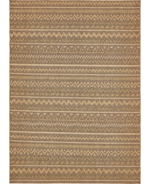 Bridgeport Home Pashio Pas6 Light Brown 8' x 11' 4