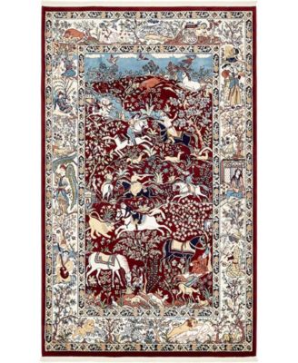 Narenj Nar3 5' x 8' Area Rug