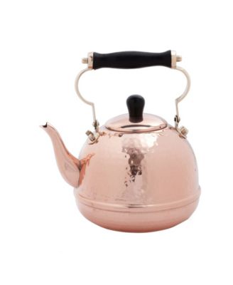 solid copper tea kettle