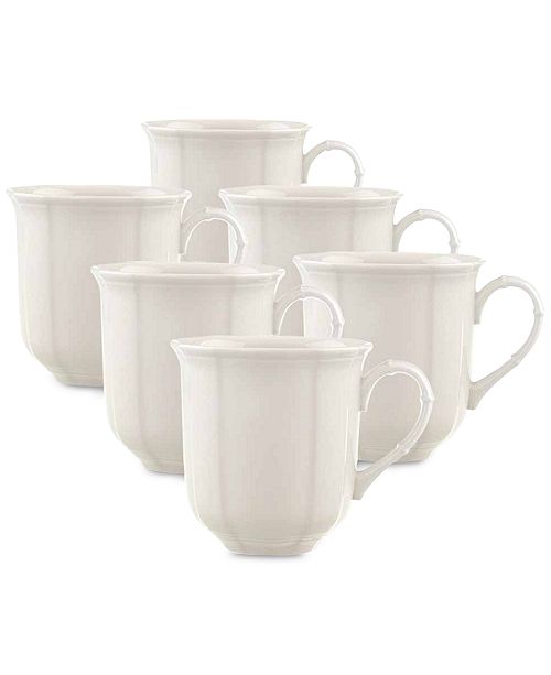 Villeroy Boch Manoir Mugs Set Of 6 Reviews Glassware Dining Macy S