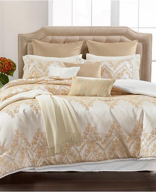 Martha Stewart Collection Ornate Arches 14 Pc Queen Comforter Set Created For Macy S Reviews Bed In A Bag Bed Bath Macy S