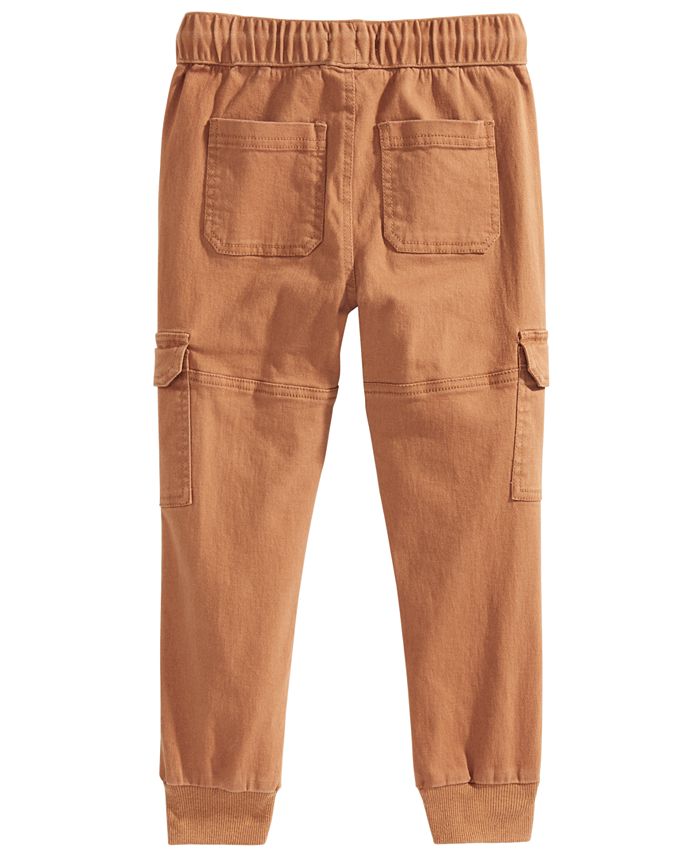 Epic Threads Toddler Boys Twill Cargo Jogger Pants, Created for Macy's