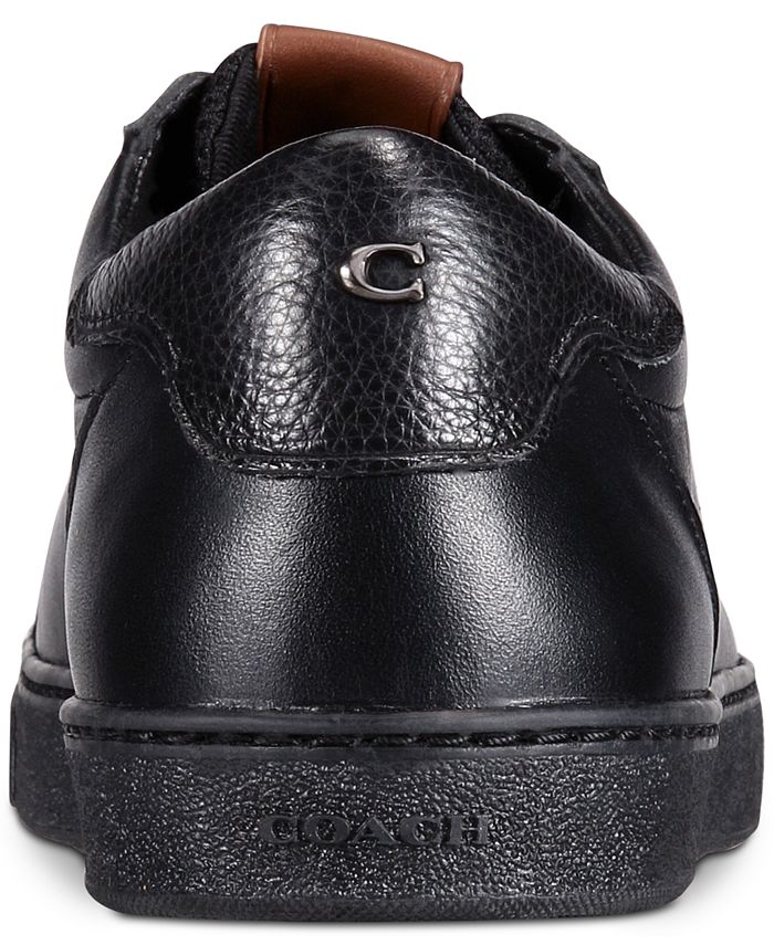 coach c126 low top sneaker black