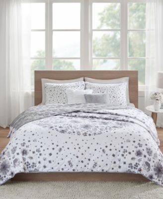 Intelligent Design - Emma Full/Queen 5 Piece Reversible Coverlet Set