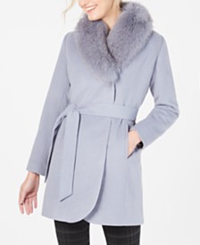 Blue Womens Coats - Macy's