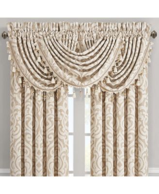 J Queen New York - Milano Sand Waterfall Valance