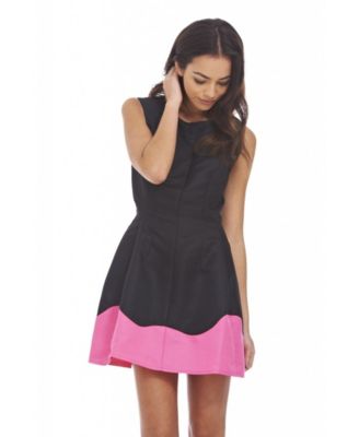 structured skater dress