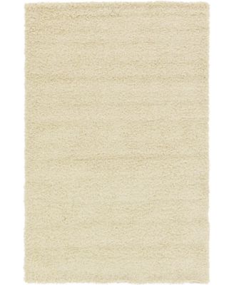 Solid Shag SS1 5' x 8' Area Rug