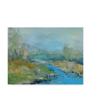 Trademark Global Marietta Cohen Art And Design 'river Painting' Canvas Art In Multi